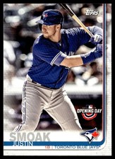 2019 Topps Opening Day Justin Smoak Toronto Blue Jays #129