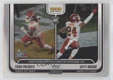 2022 Panini Instant NFL /1084 Isiah Pacheco Skyy Moore #275 1m1a