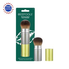 Retractable Face Makeup Brush EcoTools Kabuki for Foundation Blush Bronzer