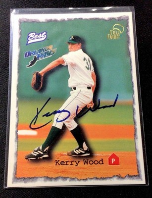 1997 Best Full Count Kerry Wood! RC! Autograph! ENN Cards