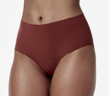 SPANX SuperSmooth Undie-tectable Waistline Moraccan Red Shaping Brief Womens S M