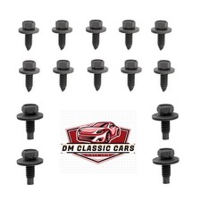1960-76 Impala Full Size Hood Hinge Bolt Set Grade 8 Black Oxide