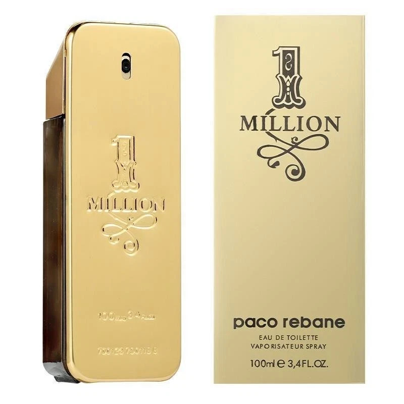 1 Million by Paco Rabanne EDT Spray 3.4oz Tester for Men – New in Box USA