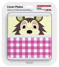 Official New Nintendo 3DS Cover Plates No.016 Animal Crossing Sable Japan OEM
