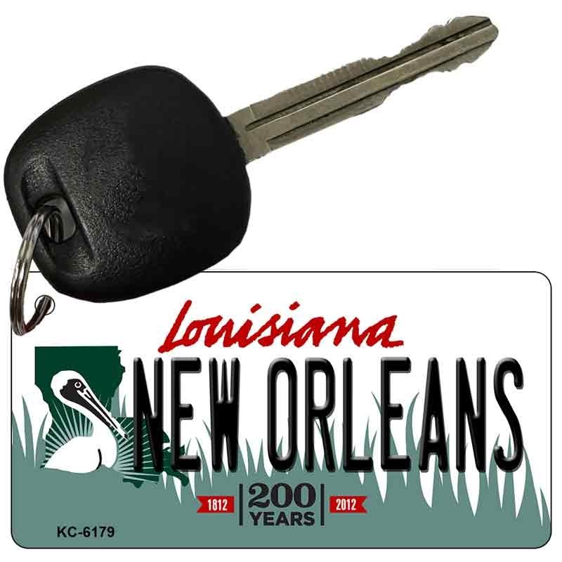New Orleans Louisiana Metal Key Chain