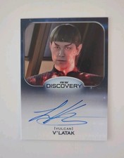 Rittenhouse Star Trek Connections Aliens Autograph Luke Humphrey as V'Latak