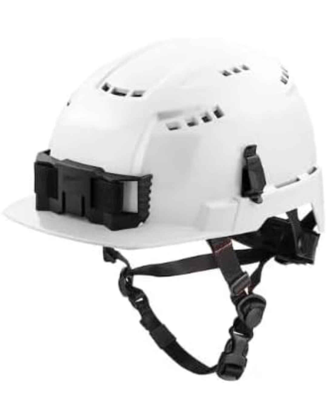 Milwaukee 48-73-1320 Class C White Front Brim Vented Helmet w/ BOLT