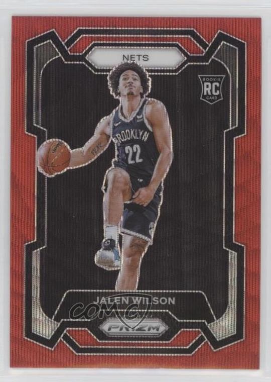 2023-24 Panini Prizm Ruby Wave Prizm Jalen Wilson #128 0sn6
