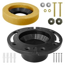 RV Toilet Flange with Wax Ring Repair Kit for RV 300/310/320 Toilets
