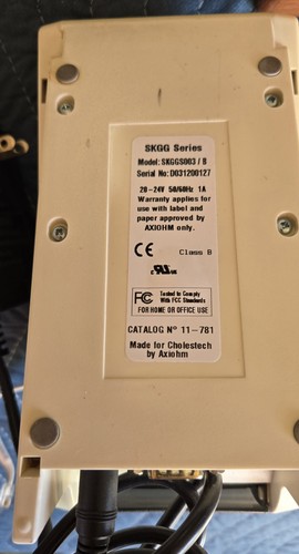 Axiohm Cholestech Thermodrucker & Netzteil - Bild 5 von 6
