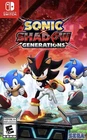 New Sealed Sonic X Shadow Generations for Nintendo Switch
