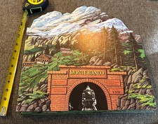 Vintage 1970 Monte Bianco Leporello Spielbuch...