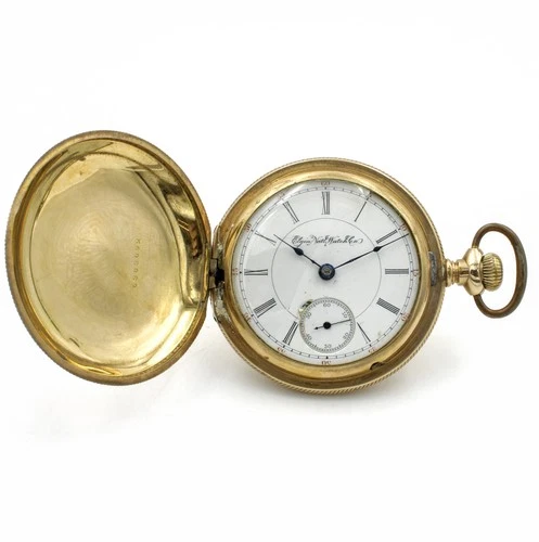 Antique Elgin 15j 18s Grade 82 G.M Wheeler Model 3 Mens Pocket Watch #WB4069-4