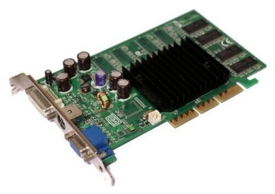NVIDIA GeForce2 FX5200 128MB AGP Video Graphics Card Used VGA