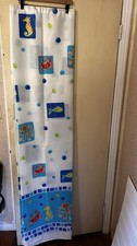 Ocean Themed Kids Shower Curtain Bathroom Decor Nautical Beach Sea Creature