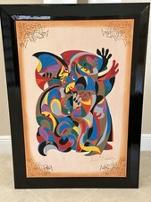Clowns, Original Oil painting By Michael E. Kirshteyn