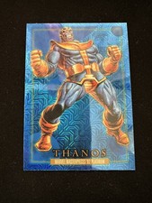 thanos Blue Traxx 2024 Marvel Masterpieces '92 Platinum #83 W658