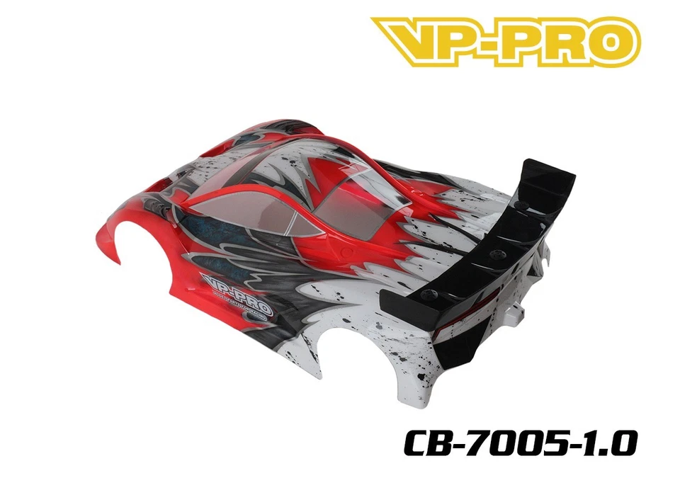 VP-PRO CB-7005 1/8 GT Clear Car Body Shell .8mm 1.0mm RC Racing Nitro Electric - Image 4 of 4
