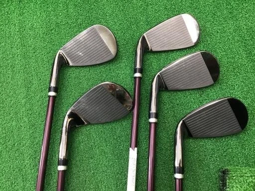 Ladies MARUMAN MAJESTY ROYAL SP 5pcs Iron Set 7-9/P.S Flex-L TL520 No Head Cover - Image 2 of 4