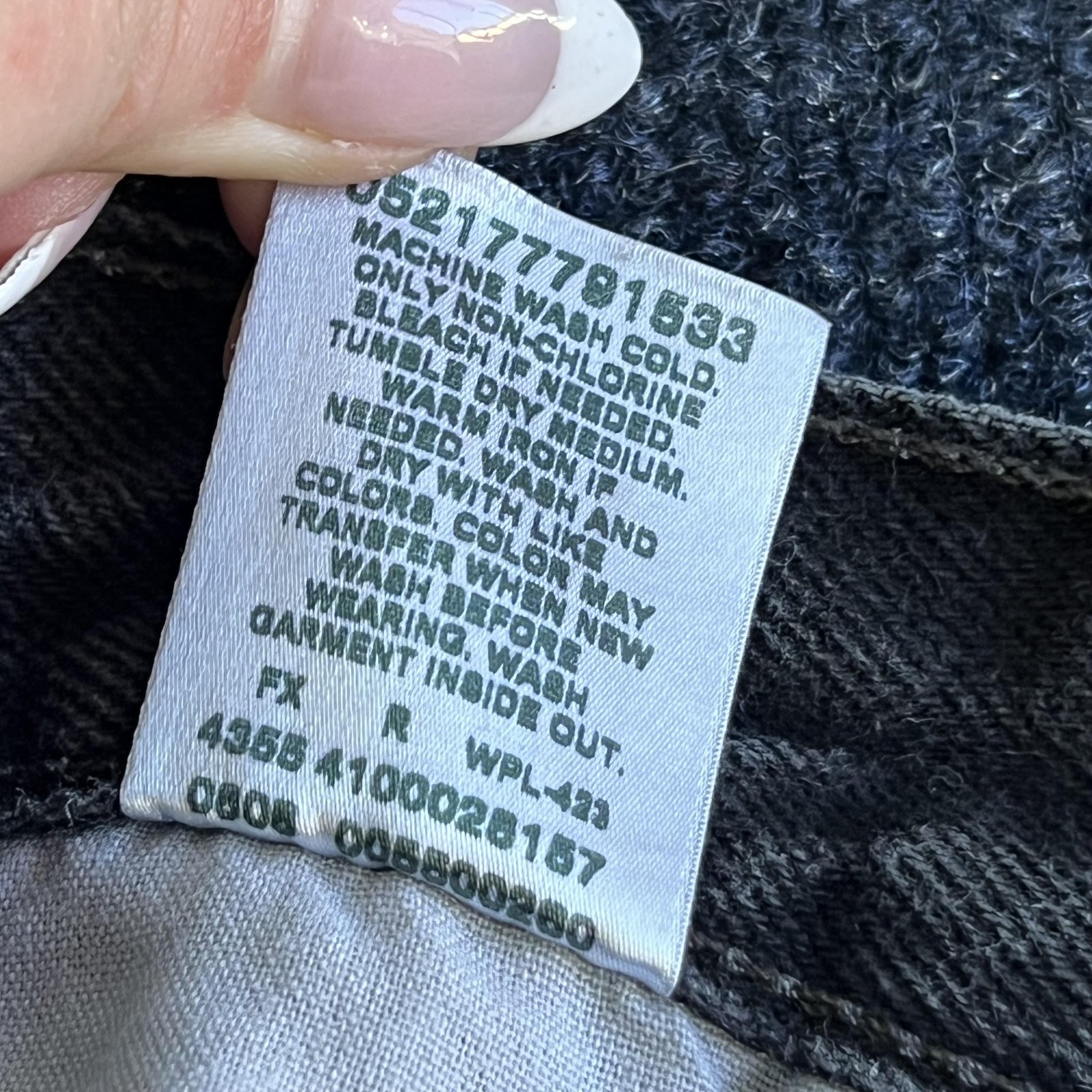 Y2K Levis 550 Jeans Mens 38x32 Black Denim Relaxed Tapered Charcoal Wash Casual thumbnail 6