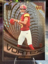 2024 Panini Donruss Jayden Daniel’s #VORJDA VORTEX