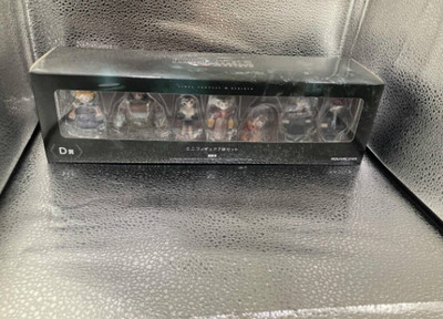 Final Fantasy VII Polygon Figure Set of 7 Kuji Remake SquareEnix New