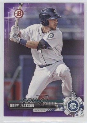 2017 Bowman Prospects Purple 153/250 Drew Jackson #BP99 0l4h