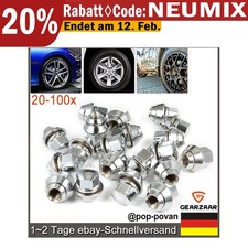 20-100x Radmuttern Kegelbund für Ford Alu Felgen M12x1,5 Mutter Mondeo SW19