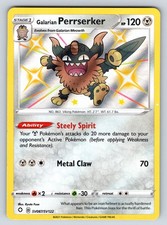Holofoil Galarian Perrserker SV087/SV122 Shining Fates: Shiny Vault NM