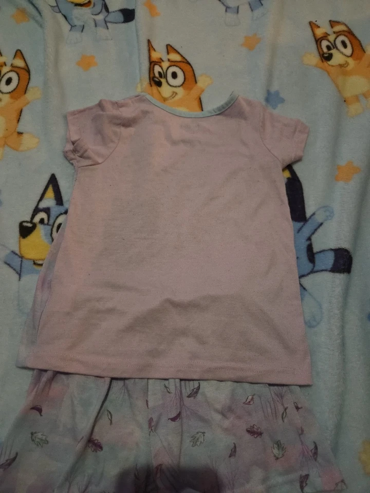 Juego de pijama congelado para niñas 6-6X Foto 3 de 3