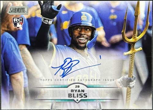 2025 Topps Tribute Ryan Bliss RC Certified Autograph /99 #TA-RB 