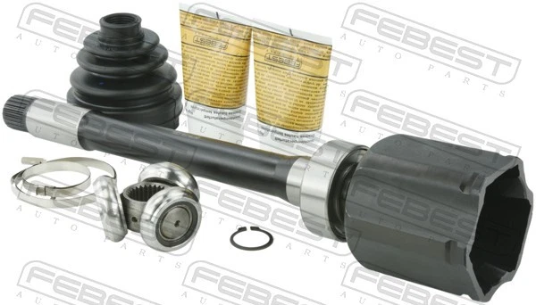 FEBEST Kit de Eje Transmisión Conjunta Conducir Frontal Derecho para Lexus Rx _ - Imagen 3 de 4