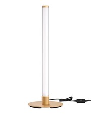Modern Table Lamp, LED Slim Bedside Lamp with 360  Illumination, Stepless Dimmin
