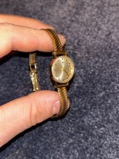 Tissot Damen Armbanduhr 585er Gold Handaufzug - Gewicht 21 Gramm