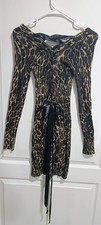 Vintage Guess Leopard Print, lace-up Mini Guess Size Small