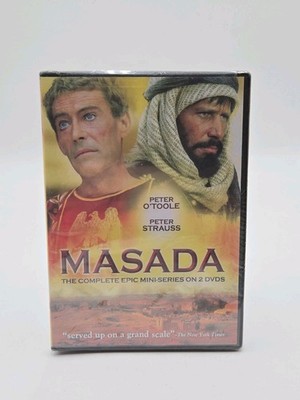 Masada - The Complete Epic Mini-Series New Sealed 2 DVDS Set 
