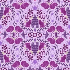 By The Yard, Cats Curious Garden By Dear Stella $3.99 Ships Any Amount Of Fabric