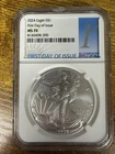 2024 (W) AMERICAN SILVER EAGLE NGC MS70 First Day Issue Label.