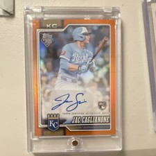 Topps Jac Caglianone Royals Rookie Orange Autograph /25 2026