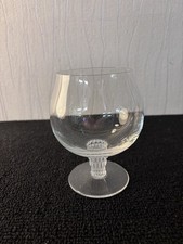 Verre à cognac modèle bambou en cristal Lalique