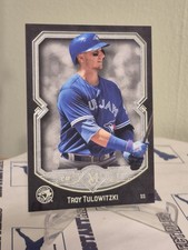TROY TULOWITZKI  2017 TOPPS MUSEUM COLLECTION CARD #47 TORONTO BLUE JAYS *Note