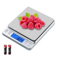 KüChenwaage Digital PräZision Lebensmittel Kochen Backen Kompakt 3Kg 0,1G
