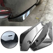 2x Universal Side Skirts Bumper Rear Diffuser Splitter Canard Black Carbon Fiber 2x Universal Side Skirts Bumper Rear Diffuser Splitter Canard Black Carbon Fiber