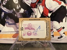 Ukko-Pekka Luukkonen 2021-22 The Cup Auto Majenta Printing Plate 1/1 NM Sabers