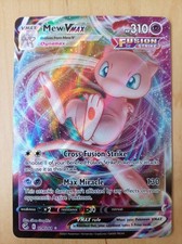 Pokémon Mew VMAX Full Art Ultra Rare TCG Card 114/264 Fusion Strike