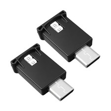 USB Type C LED Ambient Light, USB Car Light, 8 Colors RGB Dynamic Gradient 2PCS