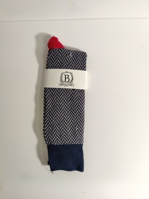 b studio -men's socks - multi color- Cashmere blend - Made in USA **L2*