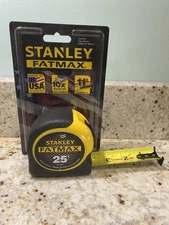 Stanley FatMax 25 Ft Tape Measure 33-725 New In Original Packaging Made In USA