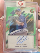 2025 Topps Pristine - Autographs Seth Lugo #PA-SL Grn Pristine Pulsar Ref 74/150
