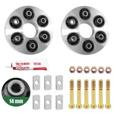 For Toyota Previa 1991-93 2.4l Driveshaft Control Coupling 2 Bushings Kit 14mm For Toyota Previa 1991-93 2.4l Driveshaft Control Coupling 2 Bushings Kit 14mm